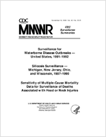 Morbidity and Mortality Weekly Report MMWR CDC Surveillance Summaries November 1993  Vol 42  No SS5
