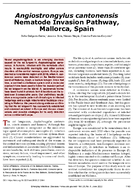 Angiostrongylus cantonensis Nematode Invasion Pathway Mallorca Spain