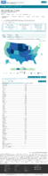 United States COVID19 Cases and Deaths by State Reported to the CDC Since January 22 2020 COVID19 Case Rate in the US Reported to the CDC by StateTerritory Cases per 100000 November 23 2020
