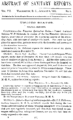 Absract of sanitary reports  v 7 no 2 January 8 1892