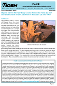 Hispanic Laborer Dies After Being Crushed Between the Frame of a Skid Steer Loader and the Scraper Attachment on the Loader Lift Arms  Ohio FACE 200401