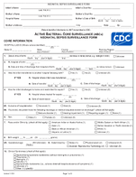 Active Bacterial Core Surveillance ABCs Neonatal Sepsis Surveillance Form 202411