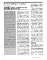 Mortality Study of Workers Employed in 13Butadiene Production Units Identified from a Large Chemical Workers Cohort