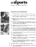 Public Health Reports  v 93 no 1 JulyAugust 1978  table of contents