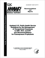 Morbidity and Mortality Weekly Report MMWR Recommendations and Reports June 29 2001  Vol 50  No RR11