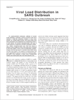 Viral Load Distribution in SARS Outbreak