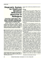 Diagnostic System for Rapid and Sensitive Differential Detection of Pathogens