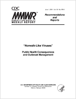 Morbidity and Mortality Weekly Report Recommendations and Reports June 1 2001  Vol 50  No RR9