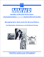 Morbidity and Mortality Weekly Report Recommendations and Reports November 21 2003  Vol 52  No RR16