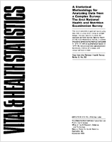 A Statistical Methodology for Analyzing Data from a Complex Survey The first National Health and Nutrition Examination Survey