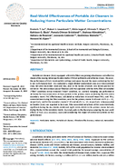 RealWorld Effectiveness of Portable Air Cleaners in Reducing Home Particulate Matter Concentrations