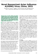 Novel Reassortant Avian Influenza AH5N6 Virus China 2021