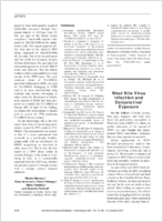 West Nile Virus Infection and Conjunctival Exposure