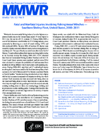 Fatal and Nonfatal Injuries Involving Fishing Vessel Winches  Southern Shrimp Fleet United States 20002011