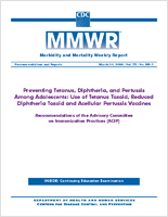 Morbidity and Mortality Weekly Report Recommendations and Reports March 24 2006  Vol 55  No RR3