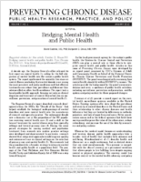 Bridging Mental Health and Public Health