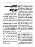 Typing of Lymphogranuloma Venereum Chlamydia trachomatis Strains