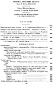 Public Health Reports  v 63 no 31  table of contents