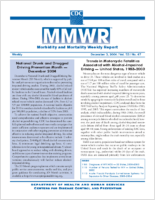 MMWR Morbidity and Mortality Weekly Report Vol 53 No 47 December 3 2004