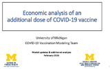 Economic analysis of an additional dose of COVID19 vaccine  Model updates  additional analysis February 2024