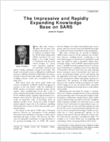 The Impressive and Rapidly Expanding Knowledge Base on SARS