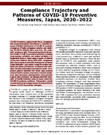 Compliance Trajectory and Patterns of COVID19 Preventive Measures Japan 20202022