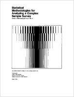 Statistical methodologies for analyzing a complex sample survey United States 1980