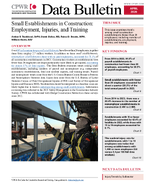 Data Bulletin Small Establishments in Construction Employment Injuries and Training