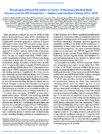 Bleeding and Blood Disorders in Clients of Voluntary Medical Male Circumcision for HIV Prevention  Eastern and Southern Africa 20152016