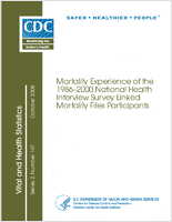Mortality Experience of the 19862000 National Health Interview Survey Linked Mortality Files Participants