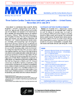 MMWR Morbidity and Mortality Weekly Report Vol 62 No 49 December 13 2013