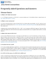 2019nCoV FAQs