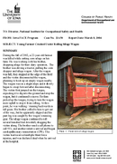 Young Farmer Crushed Under Rolling Silage Wagon
