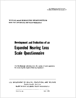 Development and Evaluation of an Expanded Hearing loss Scale Questionnaire