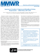 MMWR Morbidity and Mortality Weekly Report Vol 71 No 17 April 29 2022