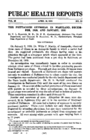 Weekly Reports for APRIL 10 1931
