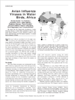 Avian Influenza Viruses in Water Birds Africa1