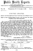 Public health reports  v 11 no 40 October 2 1896