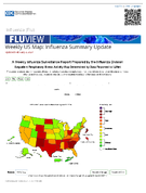 FluView Weekly US Map Influenza Summary Update