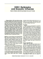 H5N1 Outbreaks and Enzootic Influenza
