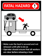 Toolbox Talk Guide Auto Salvage Worker Killed by Unsecured Car on Transporter