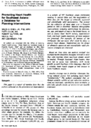 Promoting heart health for Southeast Asians a database for planning interventions