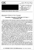 MMWR Morbidity and Mortality Weekly Report July 10 1992  Vol 41  No 27