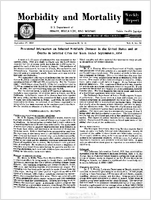 Morbidity and Mortality Weekly Report Vol 3 No 36 September 17 1954