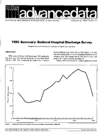 1985 Summary National Hospital Discharge Survey