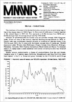 MMWR Morbidity and Mortality Weekly Report October 6 1978  Vol 27  No 40