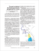 Travelrelated Schistosomiasis Acquired in Laos