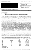 MMWR Morbidity and Mortality Weekly Report July 26 1985  Vol 34  No 29