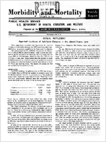 Morbidity and Mortality Weekly Report September 16 1960 Vol 8 No 53  Annual Supplement Reported Incidence of Notifiable Diseases in the United States 1959