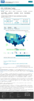 United States COVID19 cases and deaths by state reported to the CDC since January 22 2020 Total number of COVID19 deaths in the US reported to the CDC by stateterritory January 14 2021